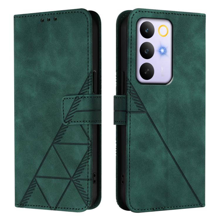 For Realme C85 5G / 15X 5G India Crossbody 3D Embossed Flip Leather Phone Case