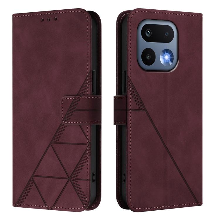 For Realme 16 Pro 5G Global Crossbody 3D Embossed Flip Leather Phone Case