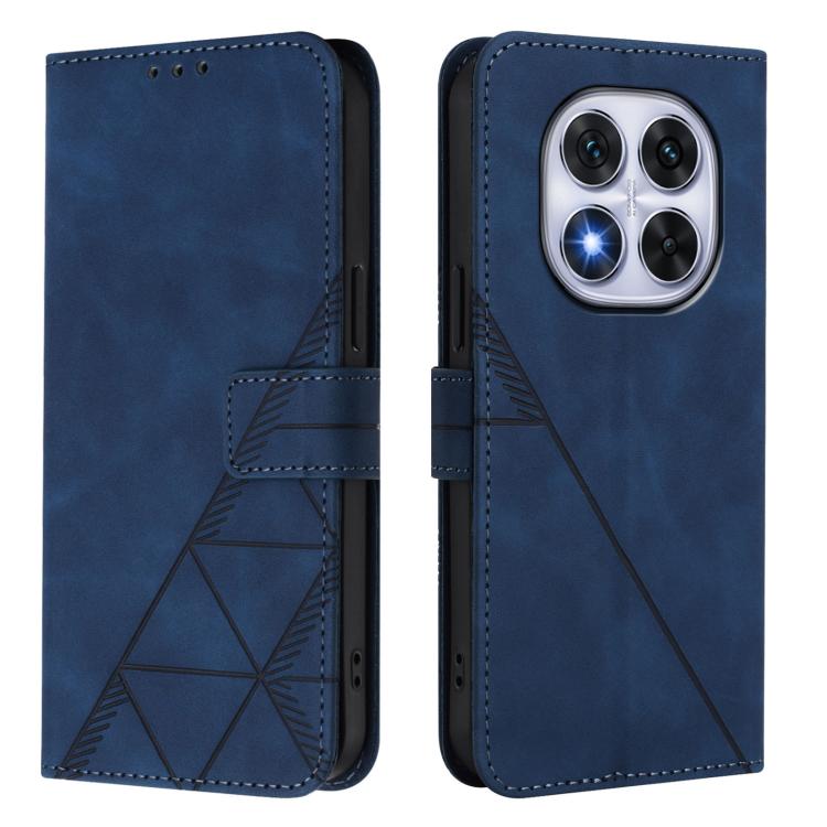 For Xiaomi Poco X7 Crossbody 3D Embossed Flip Leather Phone Case
