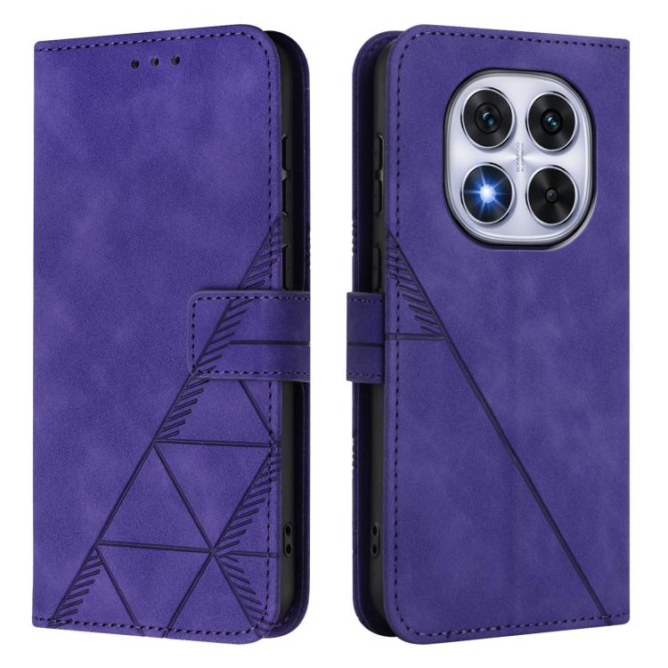 For Xiaomi Poco X7 Crossbody 3D Embossed Flip Leather Phone Case