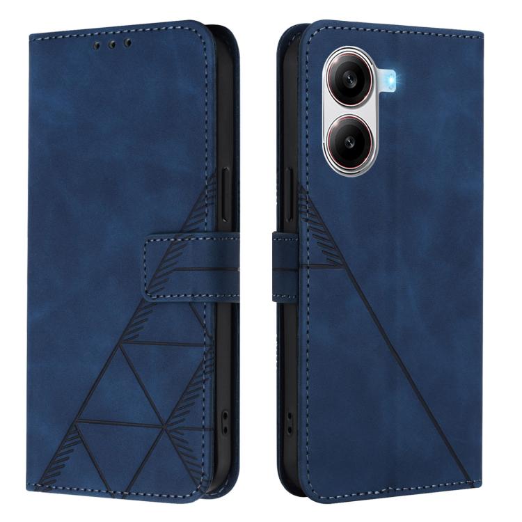 For Xiaomi Poco X7 Pro Crossbody 3D Embossed Flip Leather Phone Case