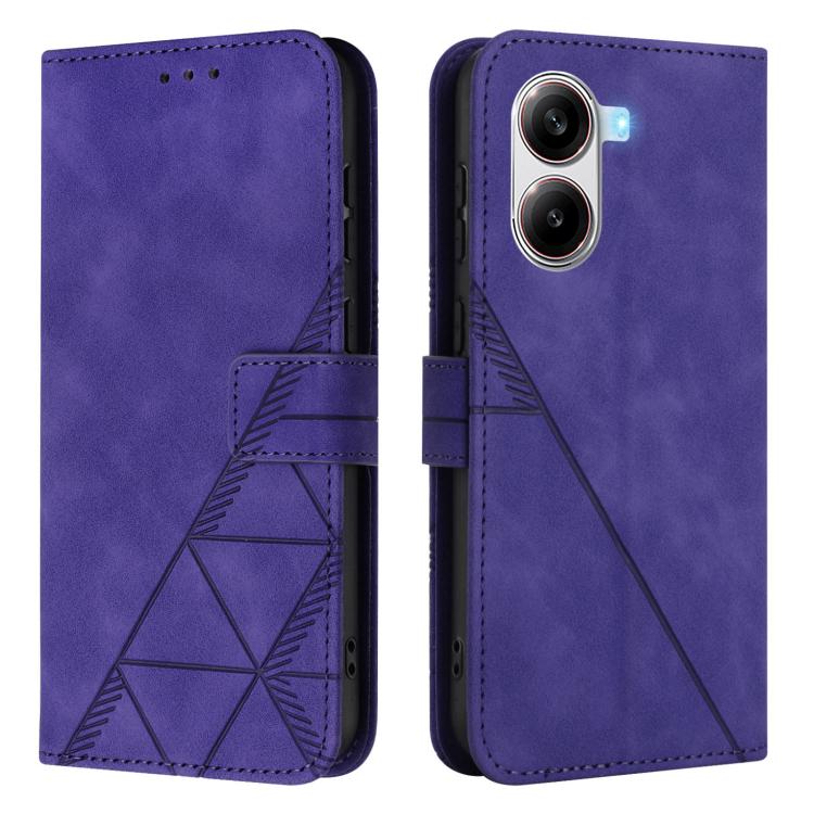 For Xiaomi Poco X7 Pro Crossbody 3D Embossed Flip Leather Phone Case