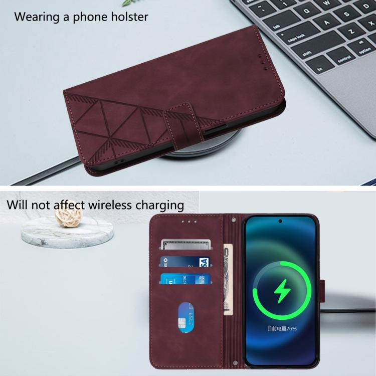 For Xiaomi 15S Pro Crossbody 3D Embossed Flip Leather Phone Case