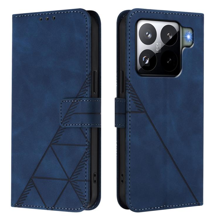 For Xiaomi 15S Pro Crossbody 3D Embossed Flip Leather Phone Case