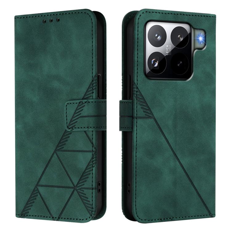 For Xiaomi 15S Pro Crossbody 3D Embossed Flip Leather Phone Case