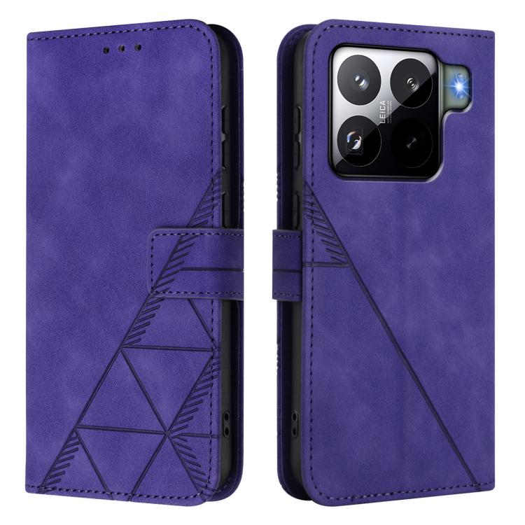 For Xiaomi 15S Pro Crossbody 3D Embossed Flip Leather Phone Case