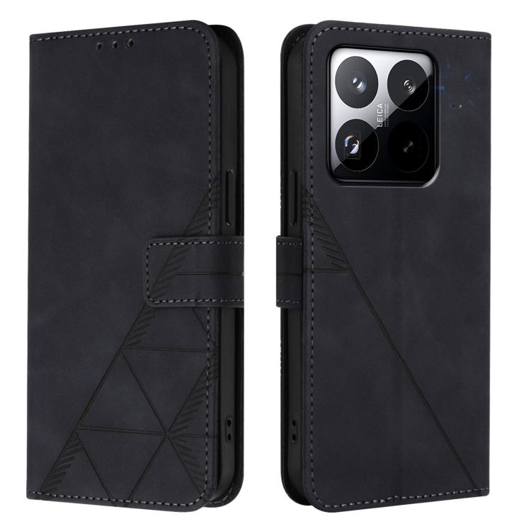 For Xiaomi 15T 5G Crossbody 3D Embossed Flip Leather Phone Case