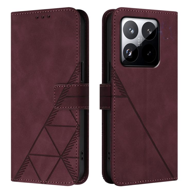 For Xiaomi 15T 5G Crossbody 3D Embossed Flip Leather Phone Case
