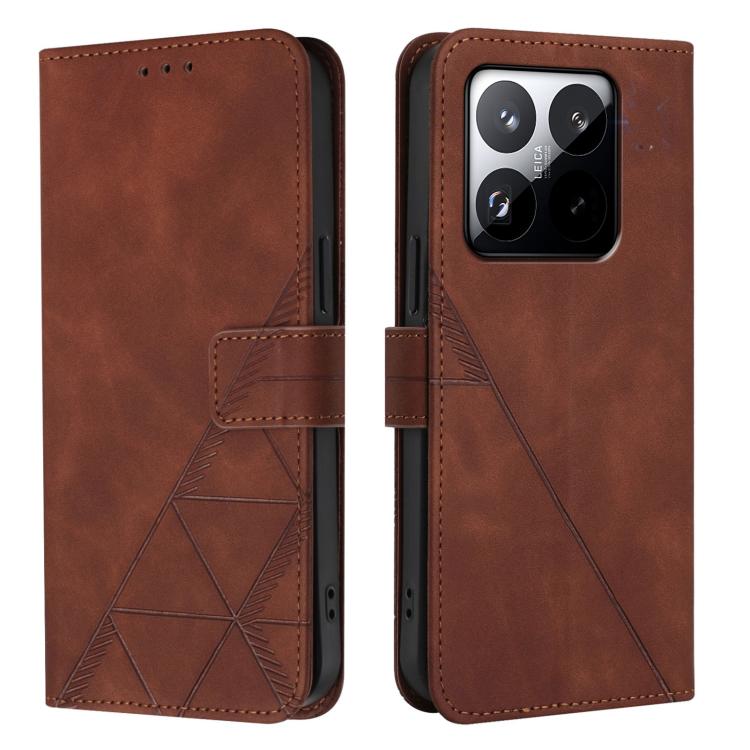 For Xiaomi 15T 5G Crossbody 3D Embossed Flip Leather Phone Case