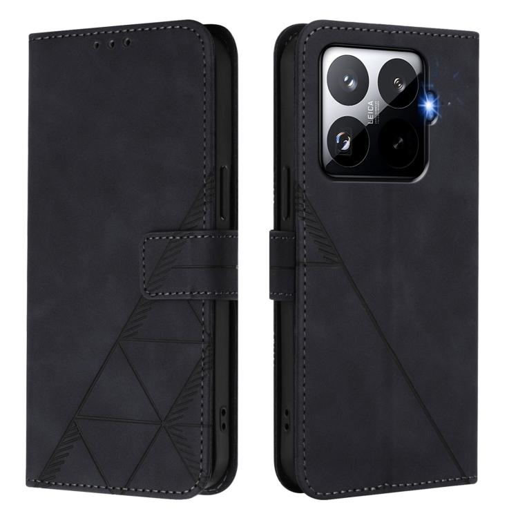 For Xiaomi 15T Pro 5G Crossbody 3D Embossed Flip Leather Phone Case