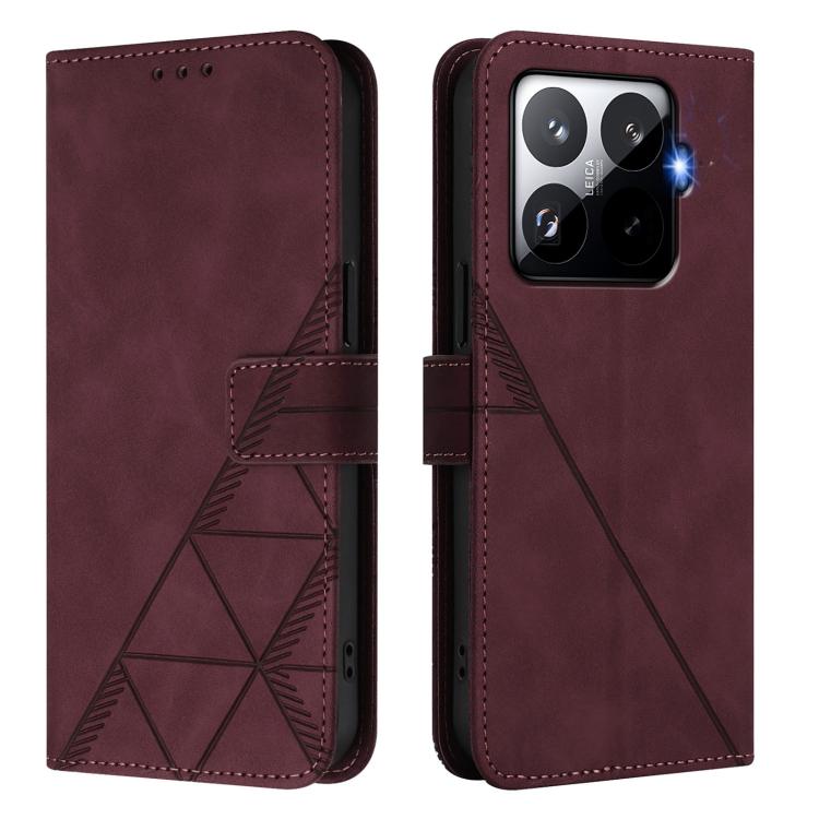 For Xiaomi 15T Pro 5G Crossbody 3D Embossed Flip Leather Phone Case