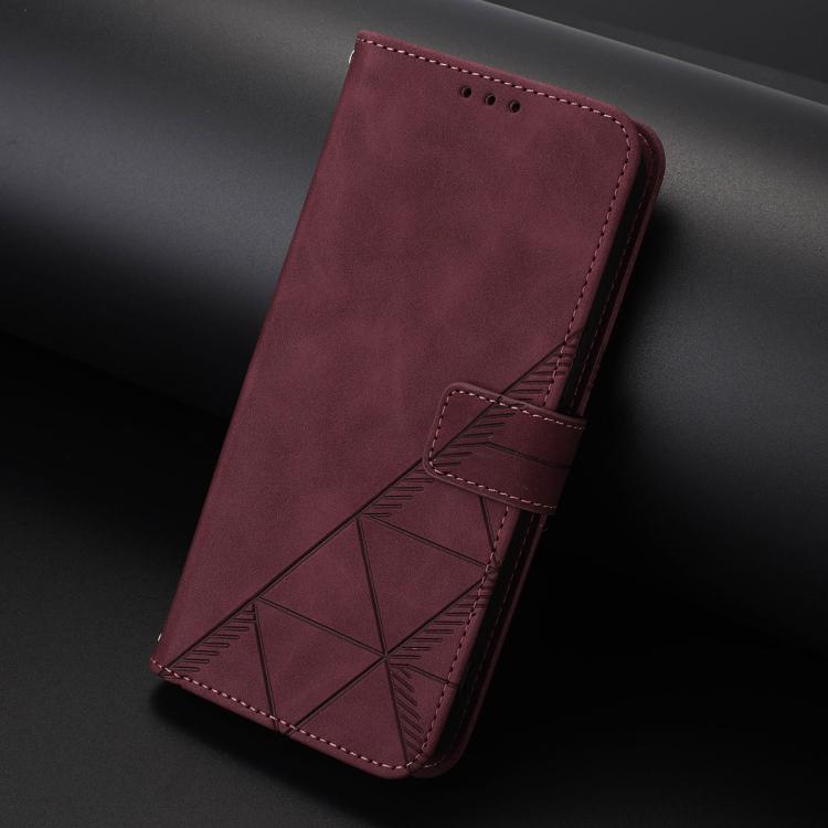 For Xiaomi Poco M7 5G / C75 4G Crossbody 3D Embossed Flip Leather Phone Case