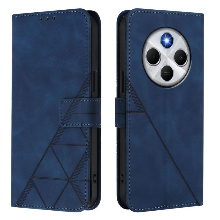 For Xiaomi Poco M7 5G / C75 4G Crossbody 3D Embossed Flip Leather Phone Case