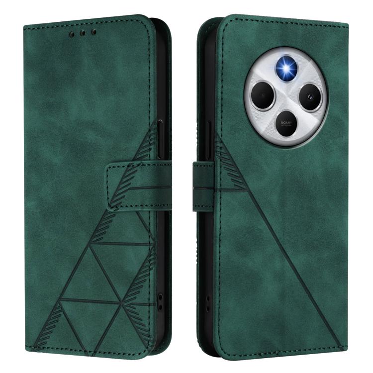 For Xiaomi Poco M7 5G / C75 4G Crossbody 3D Embossed Flip Leather Phone Case