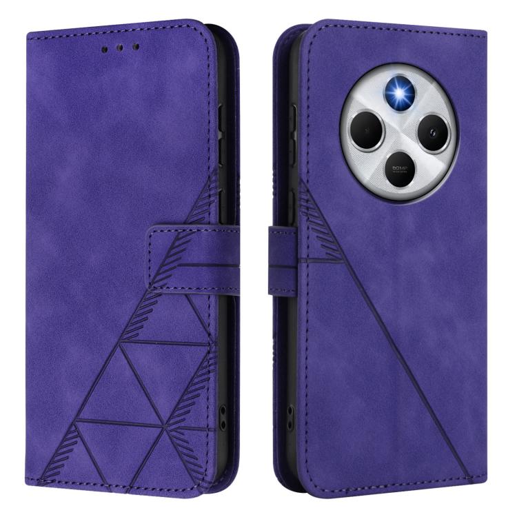 For Xiaomi Poco M7 5G / C75 4G Crossbody 3D Embossed Flip Leather Phone Case