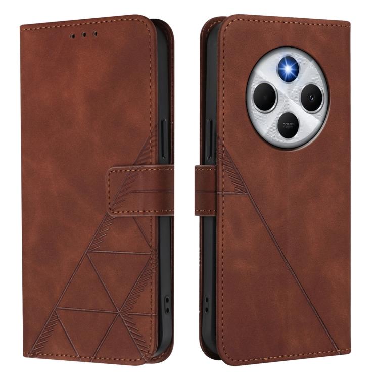 For Xiaomi Poco M7 5G / C75 4G Crossbody 3D Embossed Flip Leather Phone Case