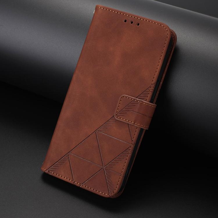 For Xiaomi Poco M7 5G / C75 4G Crossbody 3D Embossed Flip Leather Phone Case