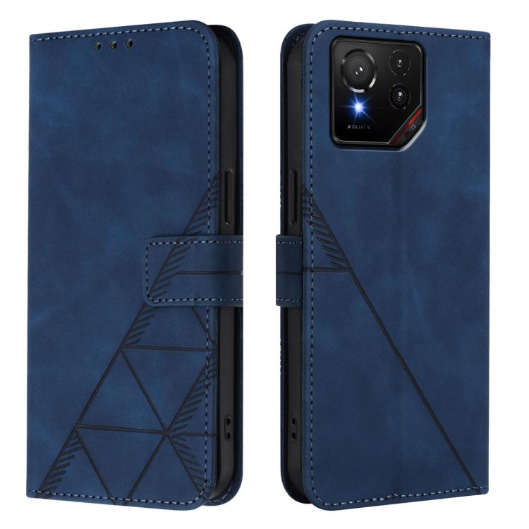 For Asus ROG Phone 9 / 9 Pro Crossbody 3D Embossed Flip Leather Phone Case