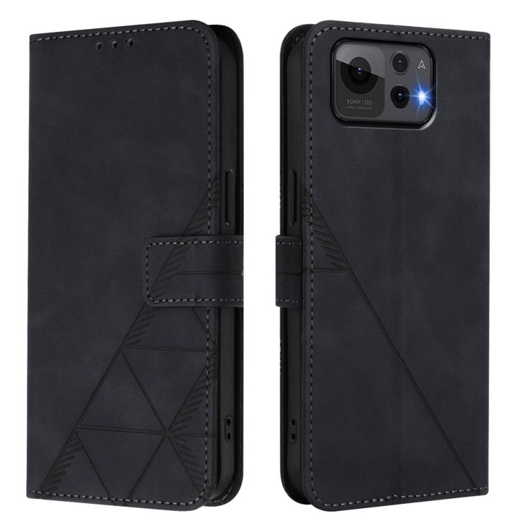 For Asus Zenfone 12 Ultra Crossbody 3D Embossed Flip Leather Phone Case