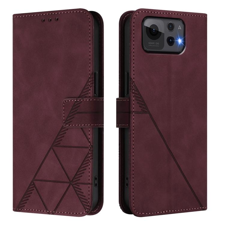 For Asus Zenfone 12 Ultra Crossbody 3D Embossed Flip Leather Phone Case
