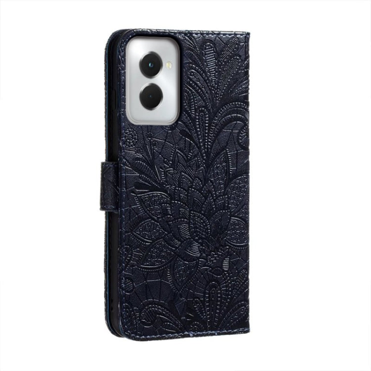 For Motorola Moto G Power 5G 2024 Lace Flower Embossing Flip Leather Phone Case