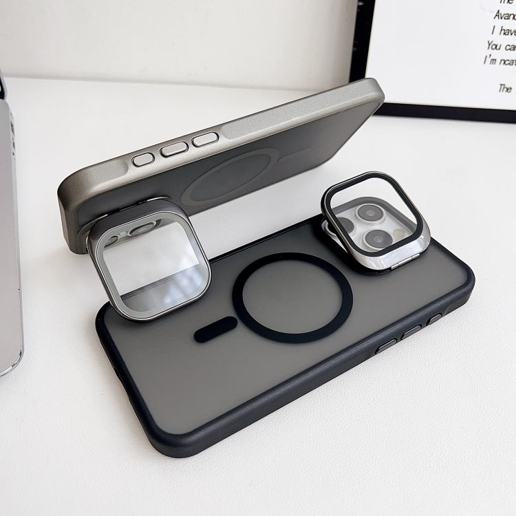 For iPhone 15 Plus J3 Magsafe Frame Bracket Shockproof Phone Case