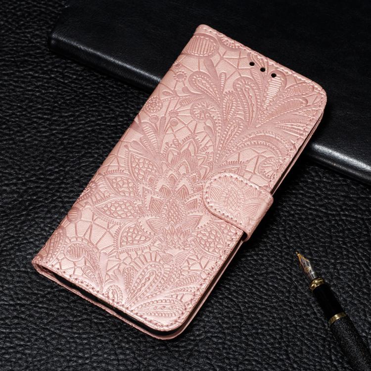 For Samsung Galaxy A36 5G Lace Flower Embossing Flip Leather Phone Case