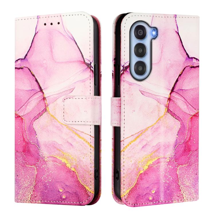 For ZTE nubia S 5G A403ZT PT003 Marble Pattern Flip Leather Phone Case