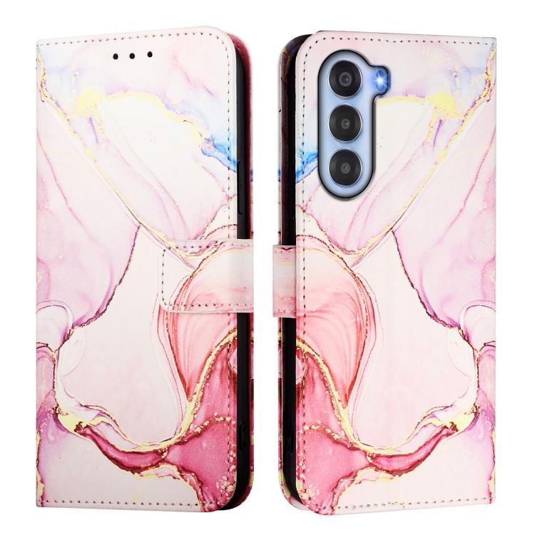 For ZTE nubia S 5G A403ZT PT003 Marble Pattern Flip Leather Phone Case