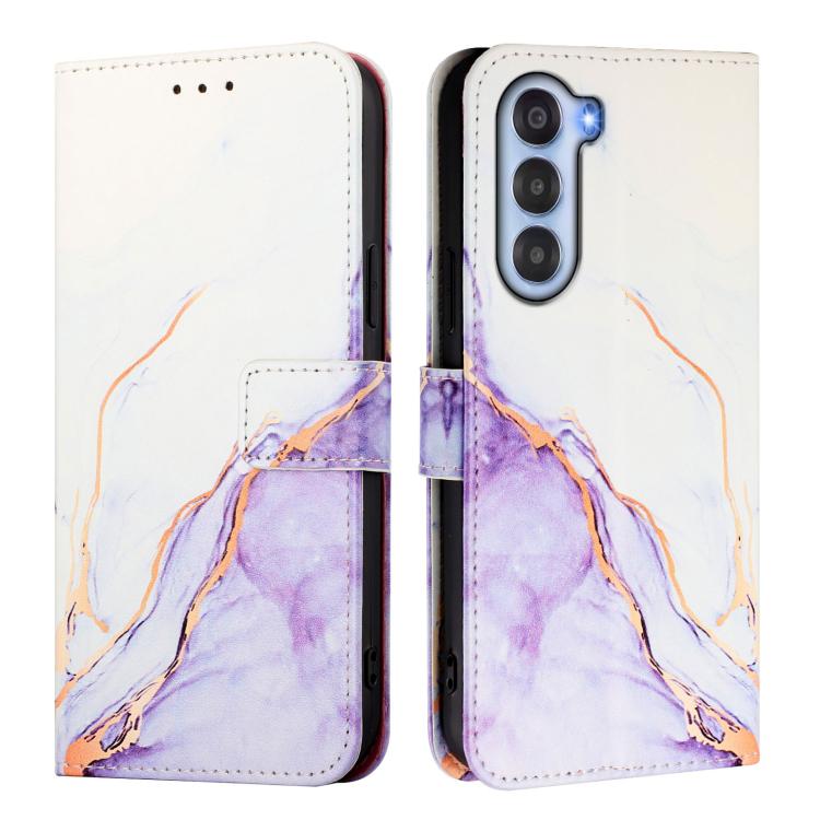 For ZTE nubia S 5G A403ZT PT003 Marble Pattern Flip Leather Phone Case