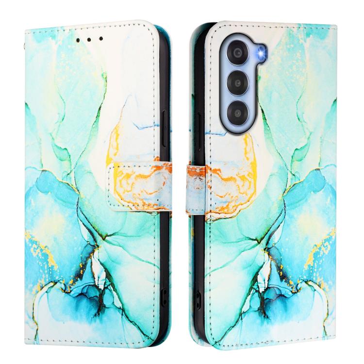 For ZTE nubia S 5G A403ZT PT003 Marble Pattern Flip Leather Phone Case