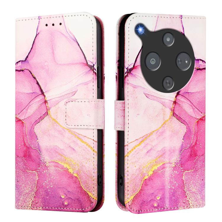 For ZTE nubia P9 Pro 5G / Optus X Pro 2 5G PT003 Marble Pattern Flip Leather Phone Case