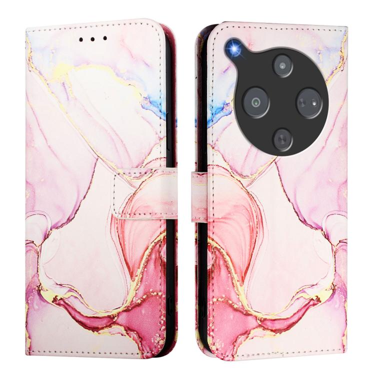 For ZTE nubia P9 Pro 5G / Optus X Pro 2 5G PT003 Marble Pattern Flip Leather Phone Case
