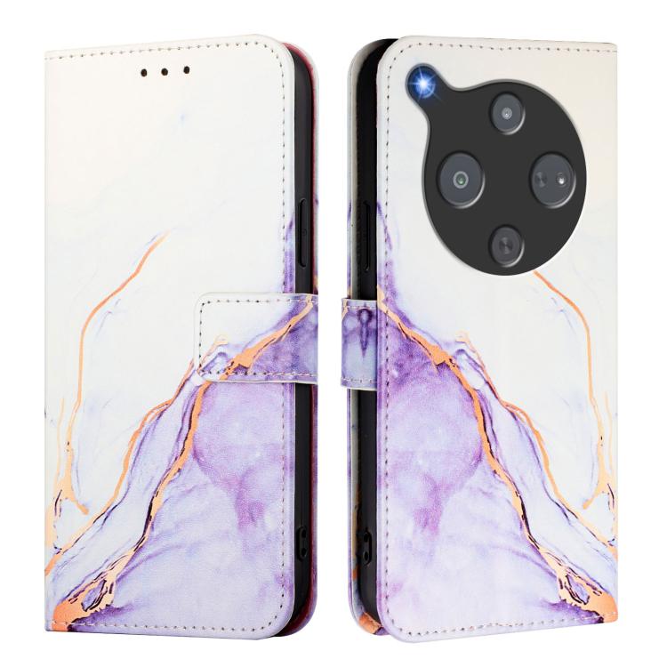 For ZTE nubia P9 Pro 5G / Optus X Pro 2 5G PT003 Marble Pattern Flip Leather Phone Case