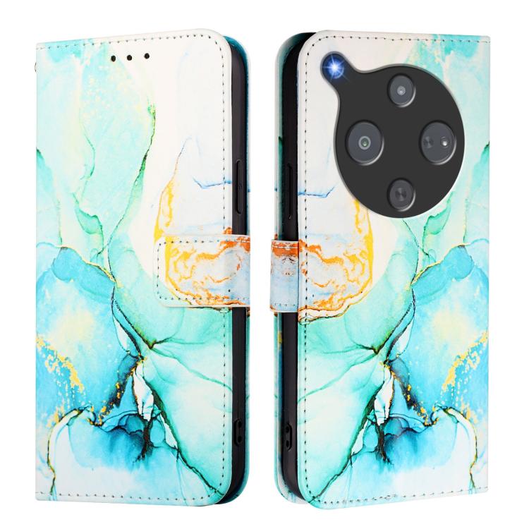 For ZTE nubia P9 Pro 5G / Optus X Pro 2 5G PT003 Marble Pattern Flip Leather Phone Case