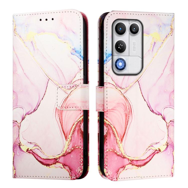 For ZTE nubia RedMagic 11 Air PT003 Marble Pattern Flip Leather Phone Case