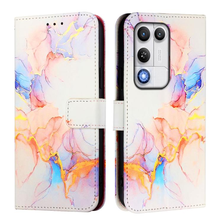 For ZTE nubia RedMagic 11 Air PT003 Marble Pattern Flip Leather Phone Case