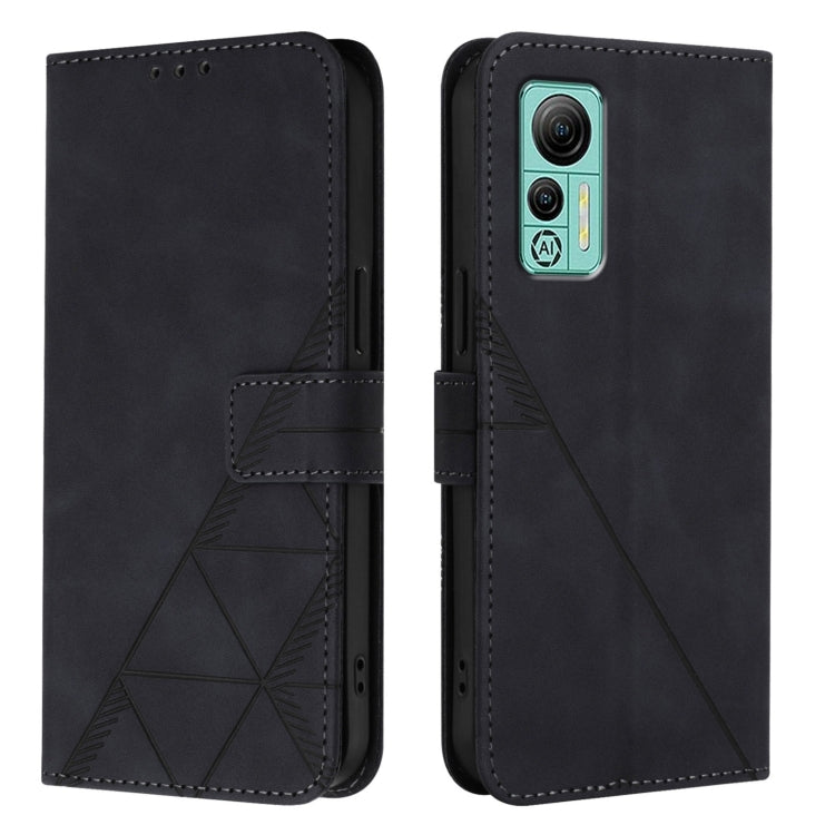 For Ulefone Note 14 Crossbody 3D Embossed Flip Leather Phone Case