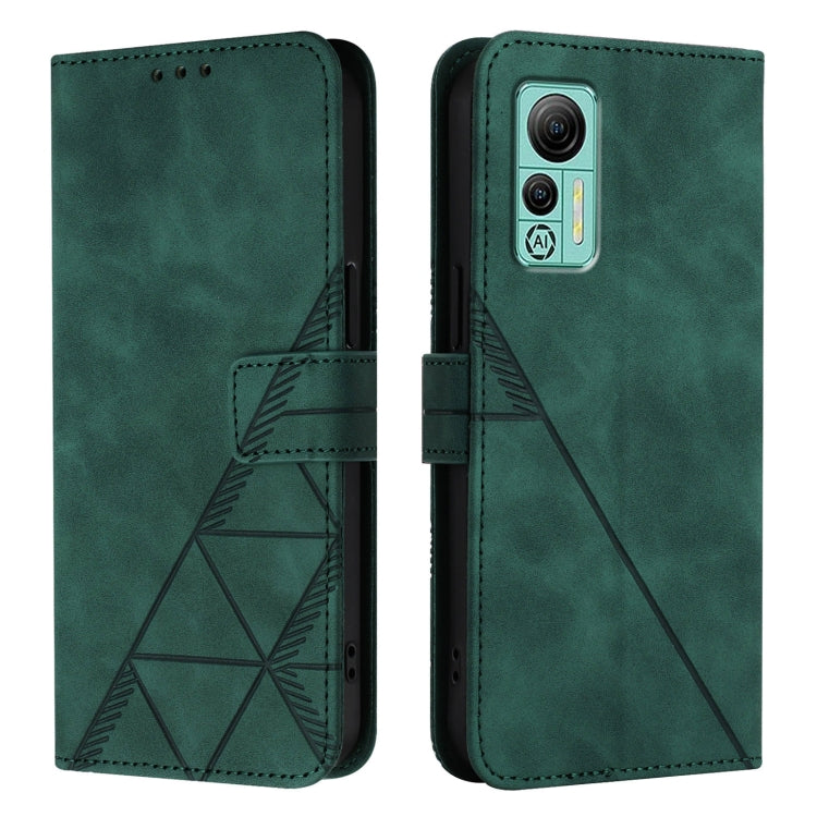 For Ulefone Note 14 Crossbody 3D Embossed Flip Leather Phone Case