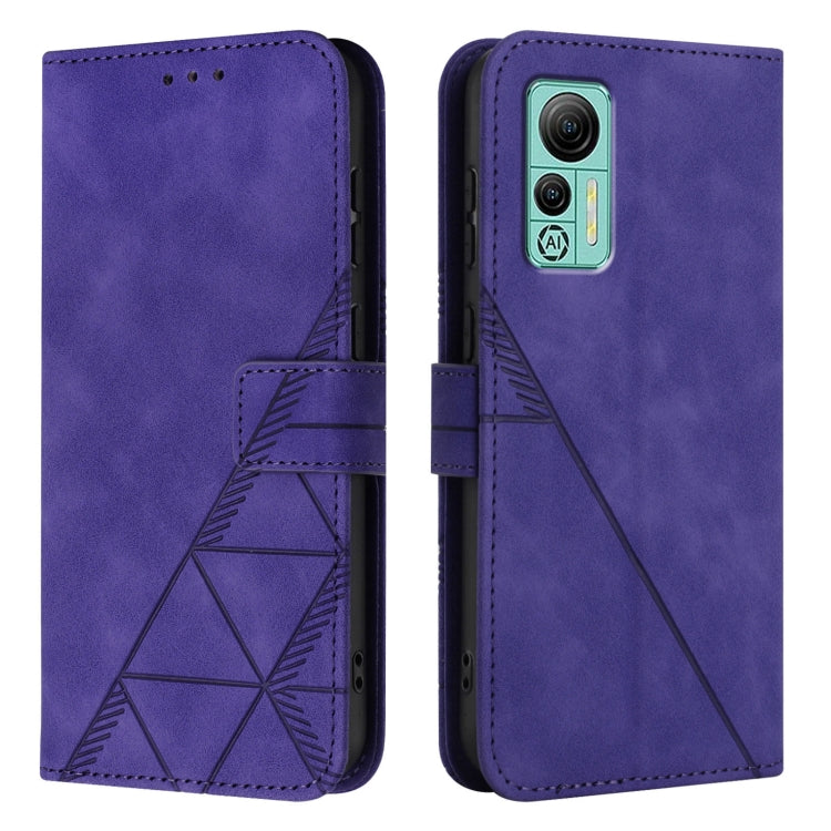 For Ulefone Note 14 Crossbody 3D Embossed Flip Leather Phone Case