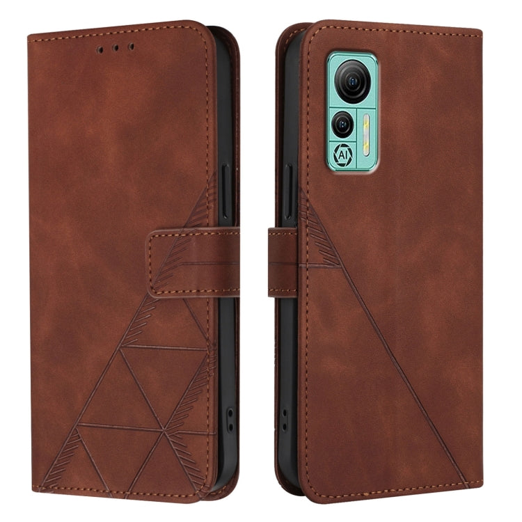 For Ulefone Note 14 Crossbody 3D Embossed Flip Leather Phone Case