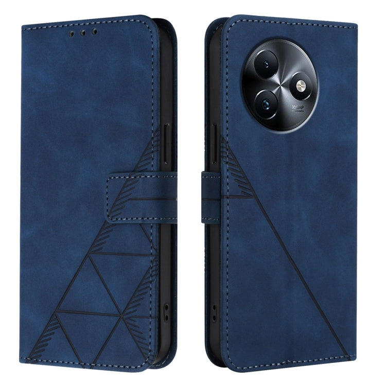 For Itel S24 Crossbody 3D Embossed Flip Leather Phone Case