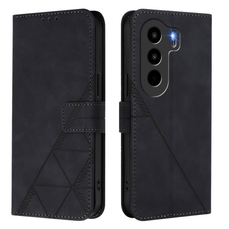 For Itel Power 70 Crossbody 3D Embossed Flip Leather Phone Case