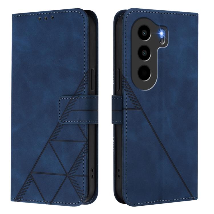 For Itel Power 70 Crossbody 3D Embossed Flip Leather Phone Case