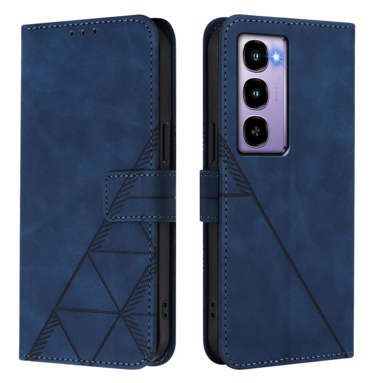 For Itel City 100 Crossbody 3D Embossed Flip Leather Phone Case