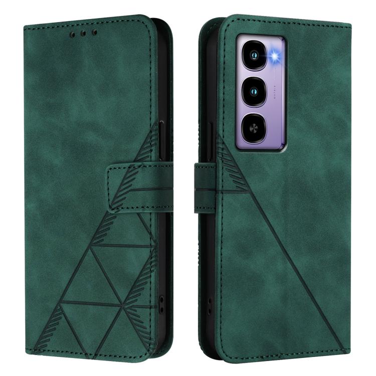 For Itel City 100 Crossbody 3D Embossed Flip Leather Phone Case