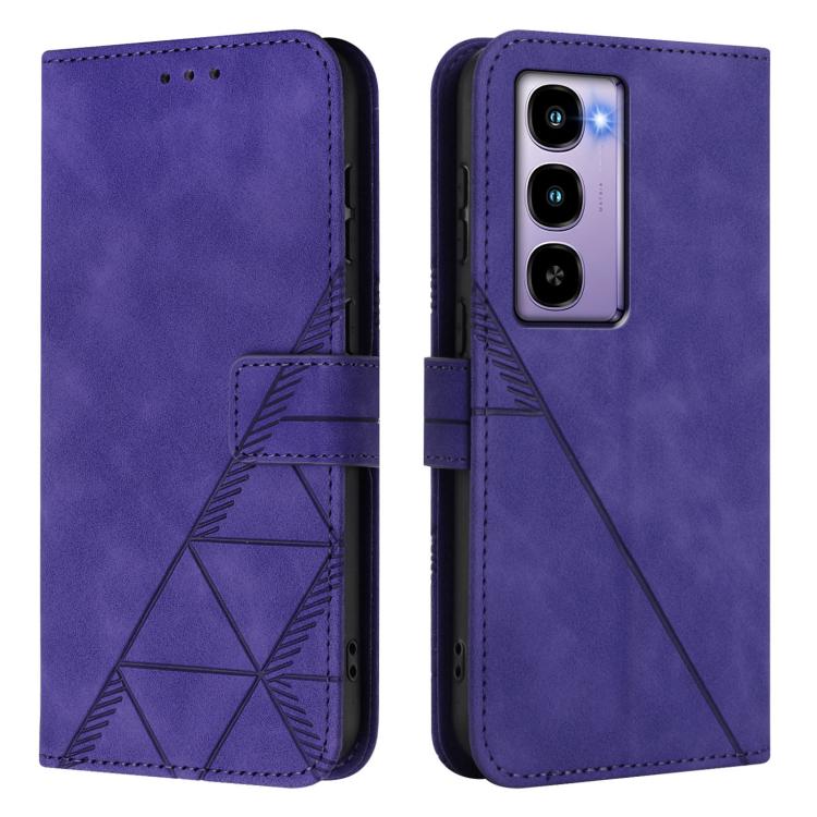 For Itel City 100 Crossbody 3D Embossed Flip Leather Phone Case