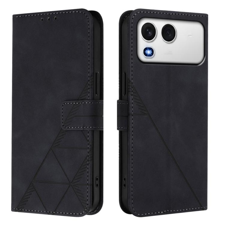 For itel A200 4G/A200+ 4G Global Crossbody 3D Embossed Flip Leather Phone Case