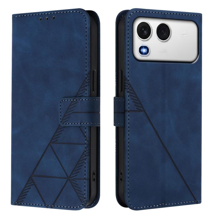 For itel A200 4G/A200+ 4G Global Crossbody 3D Embossed Flip Leather Phone Case