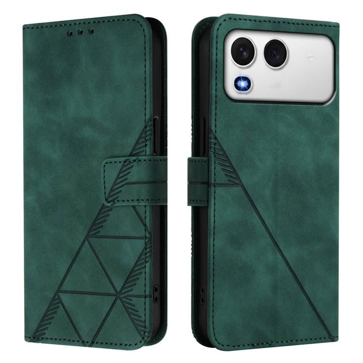 For itel A200 4G/A200+ 4G Global Crossbody 3D Embossed Flip Leather Phone Case